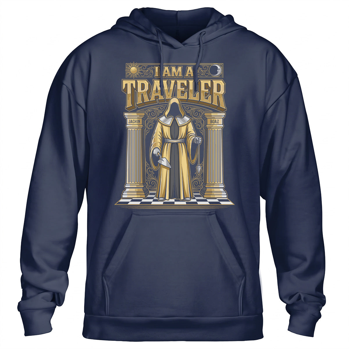 I Am A Traveler Freemason Hoodie
