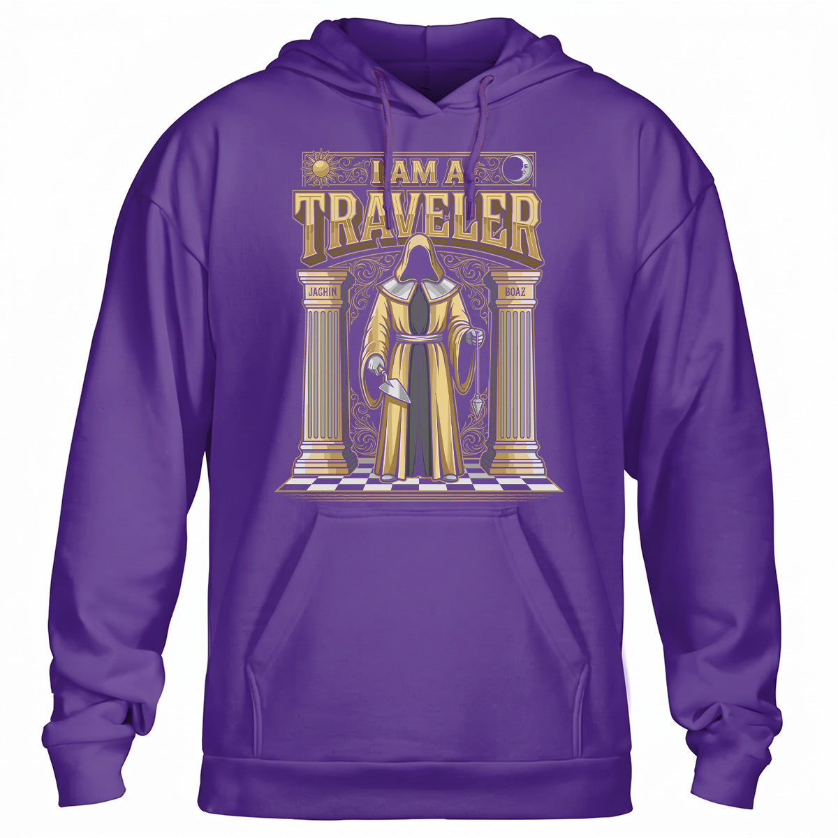 I Am A Traveler Freemason Hoodie