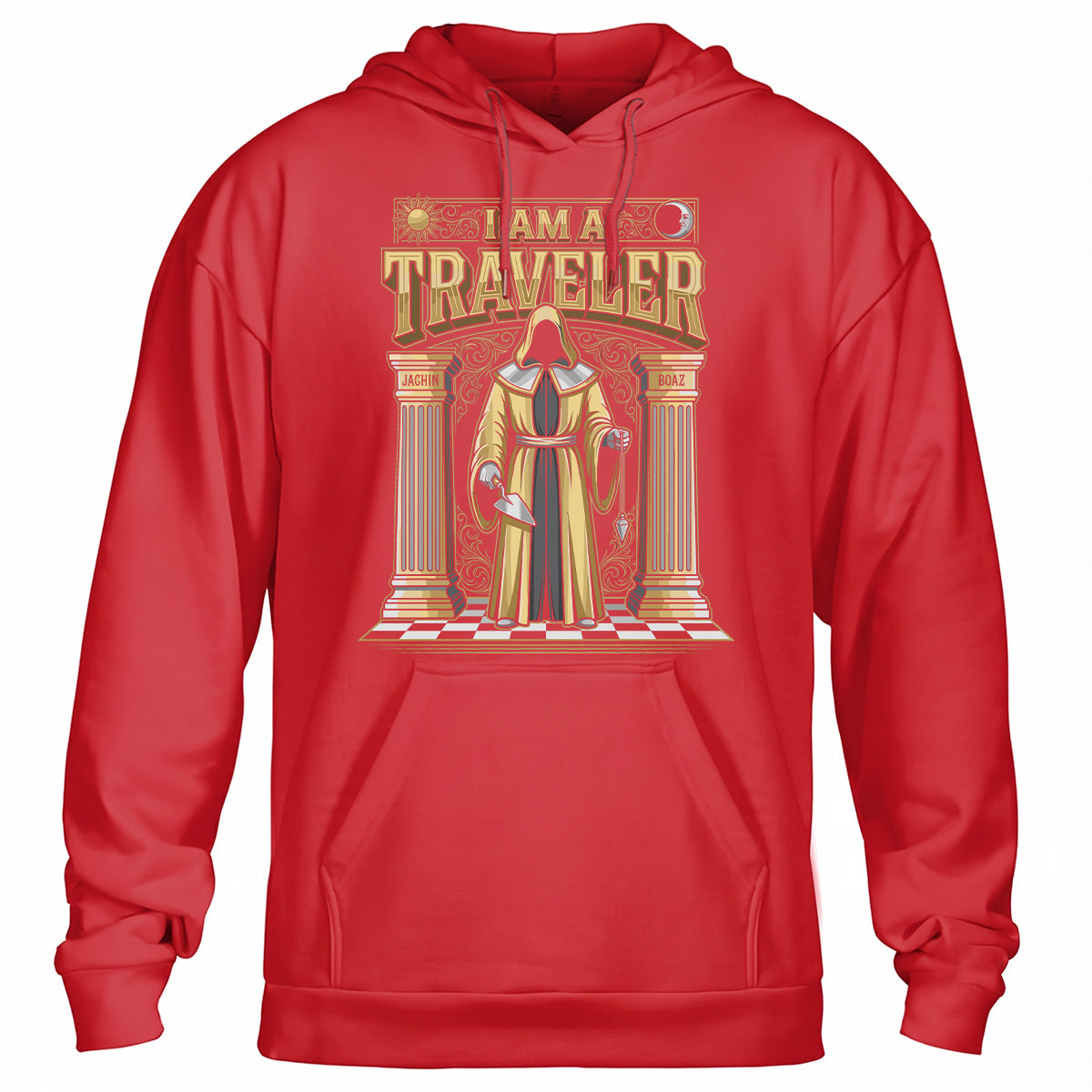 I Am A Traveler Freemason Hoodie