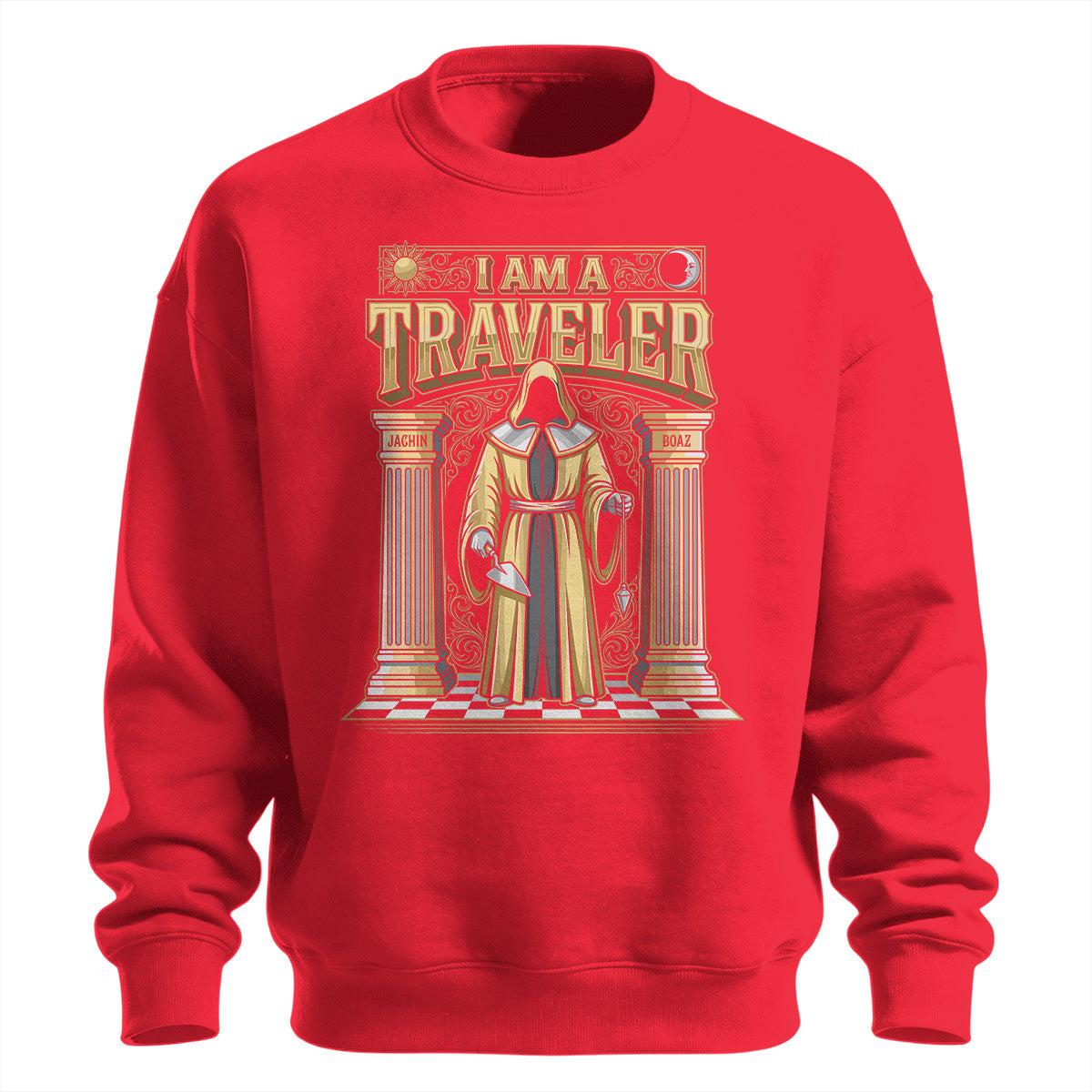 I Am A Traveler Freemason Sweatshirt