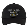 Initiated Passed Raised Hat - Printed