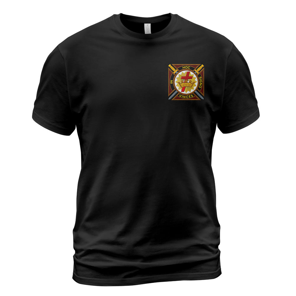 Knights Templar T-Shirt -Embroidered