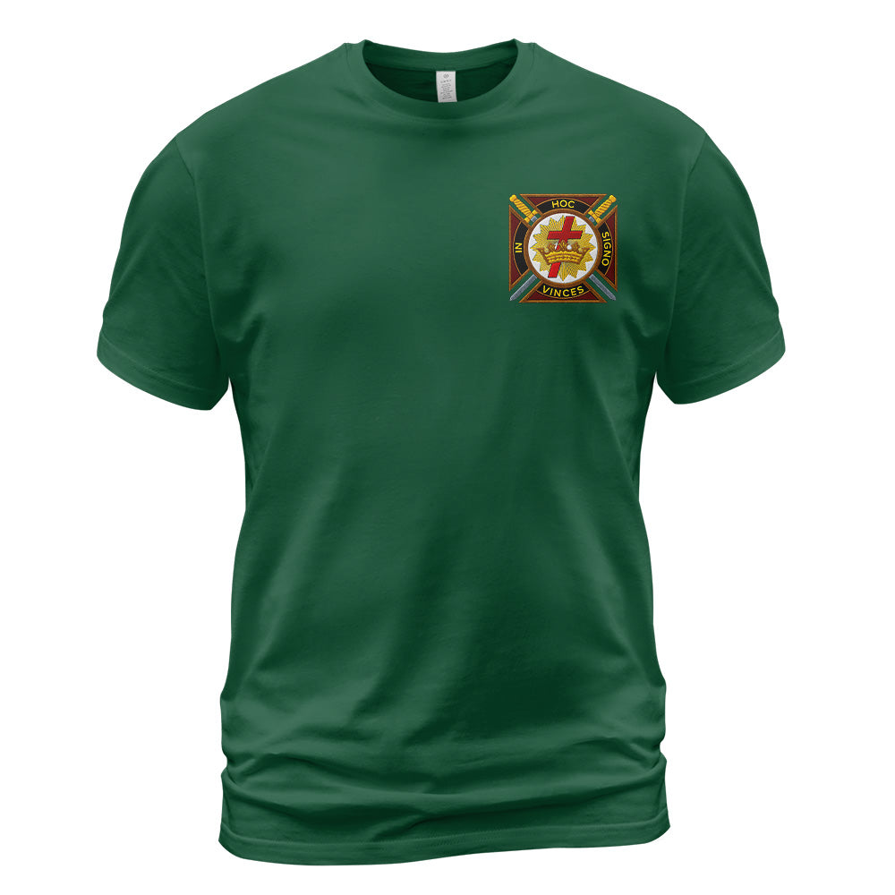Knights Templar T-Shirt -Embroidered