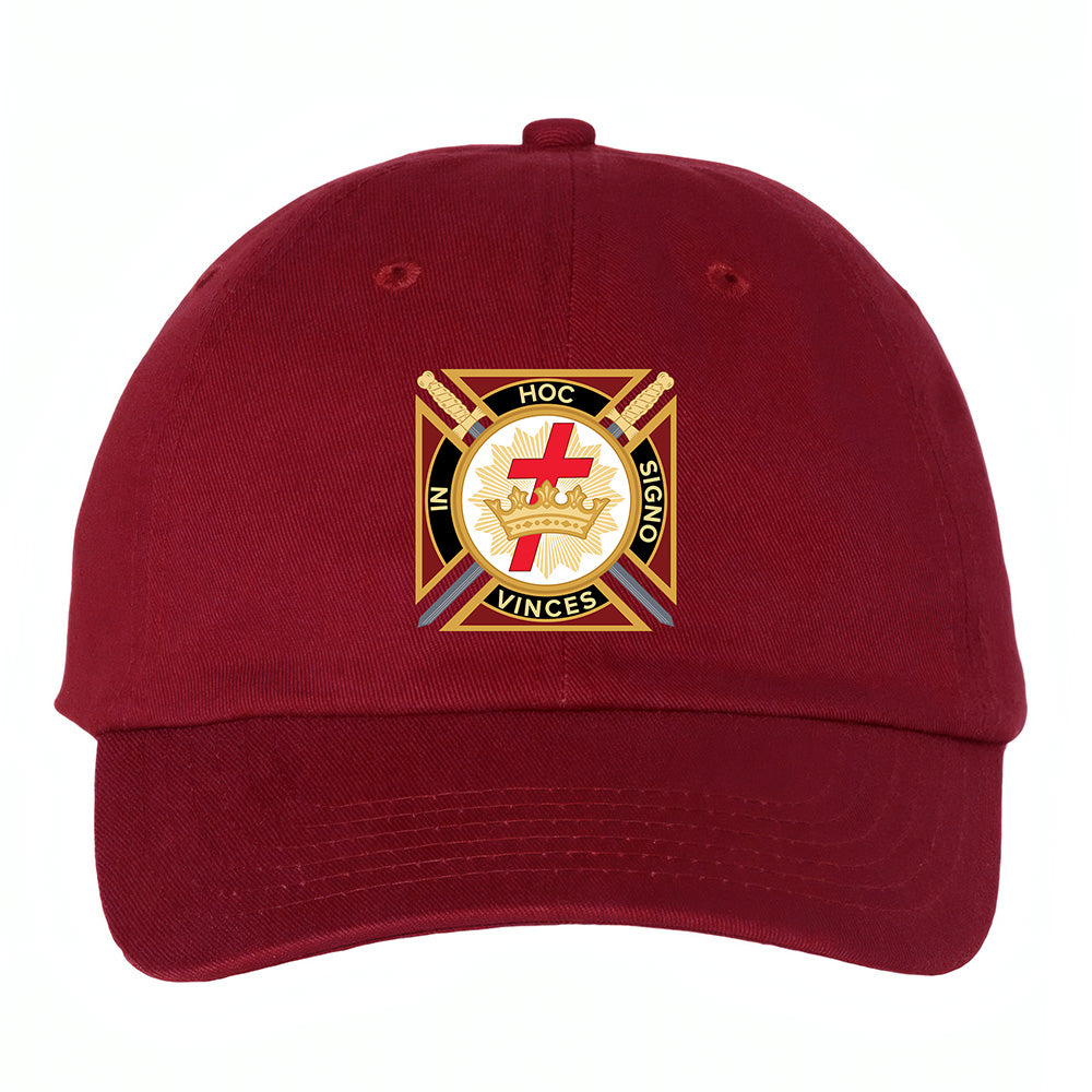 Knights Templar Hat - Printed