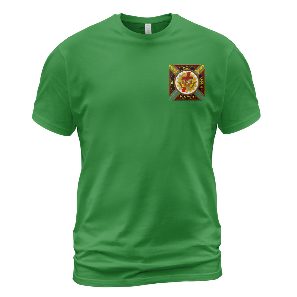 Knights Templar T-Shirt -Embroidered