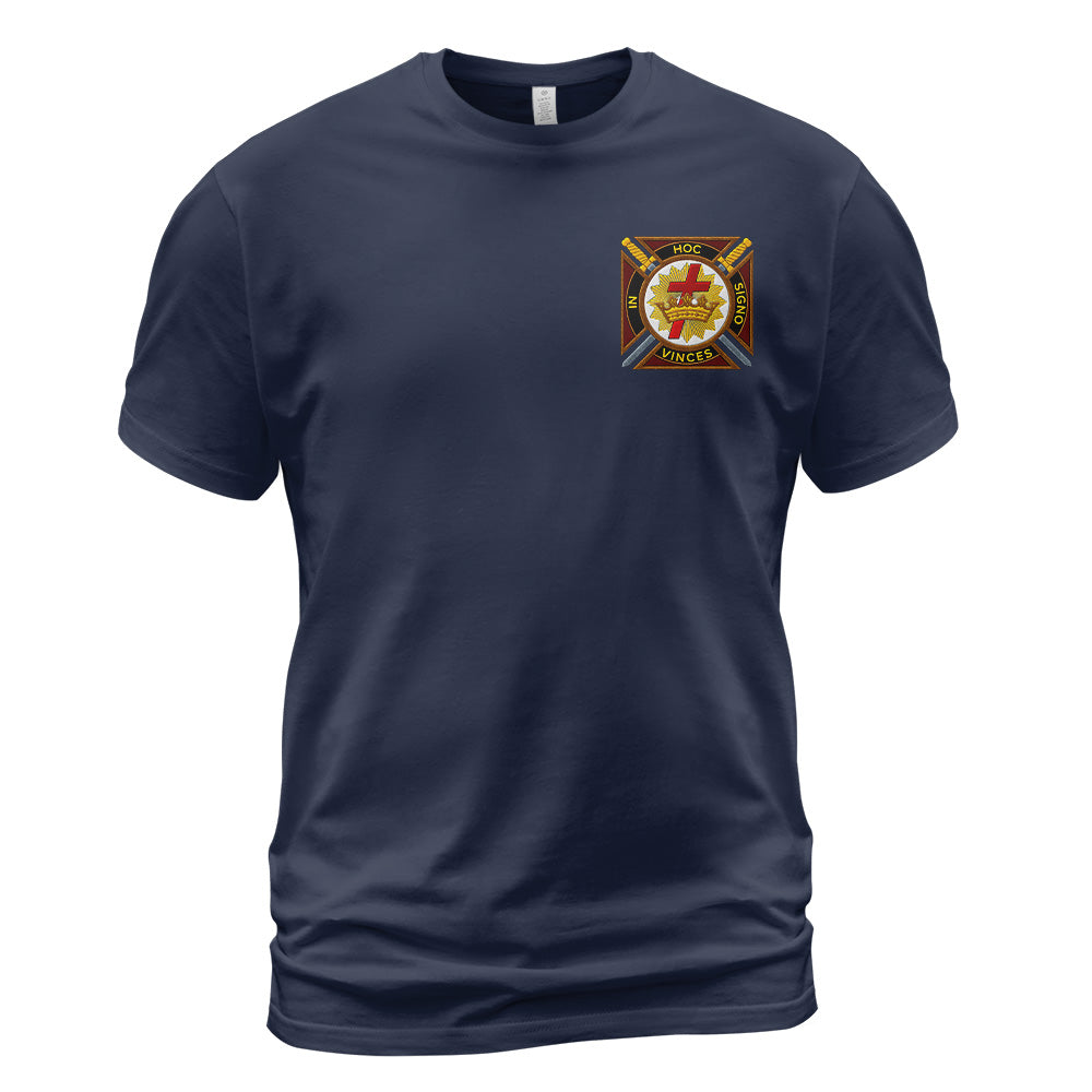 Knights Templar T-Shirt -Embroidered
