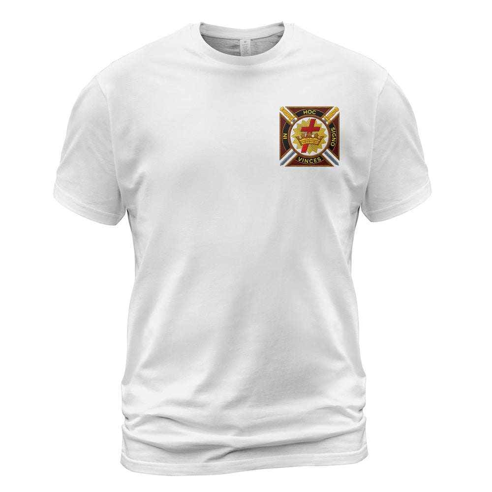 Knights Templar T-Shirt -Embroidered