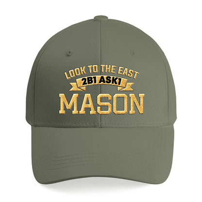 Look To The East Cap - Embroidered