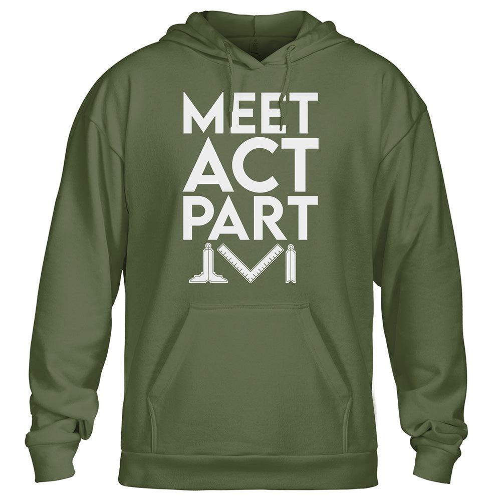 Meet Act Part Standard Hoodie