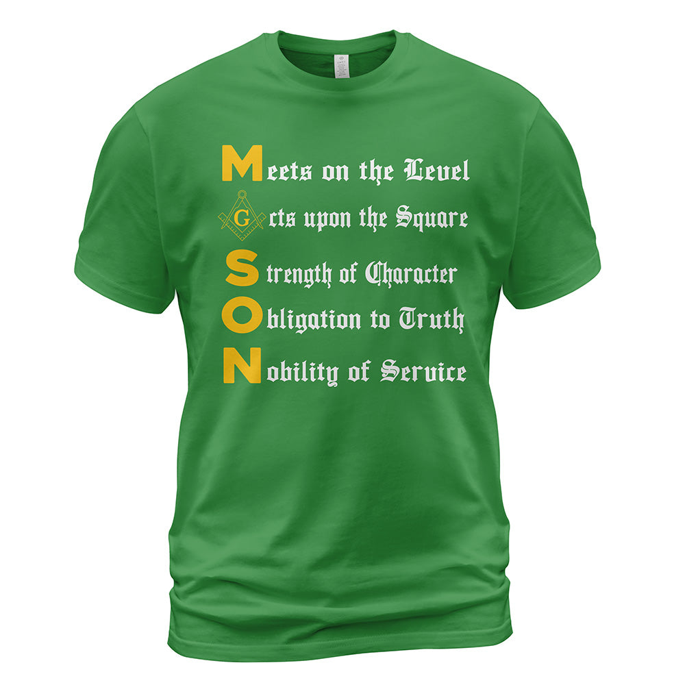 Mason Values T-Shirt