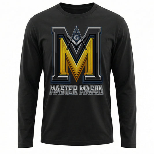 Master Mason Square and Compass Long Sleeve