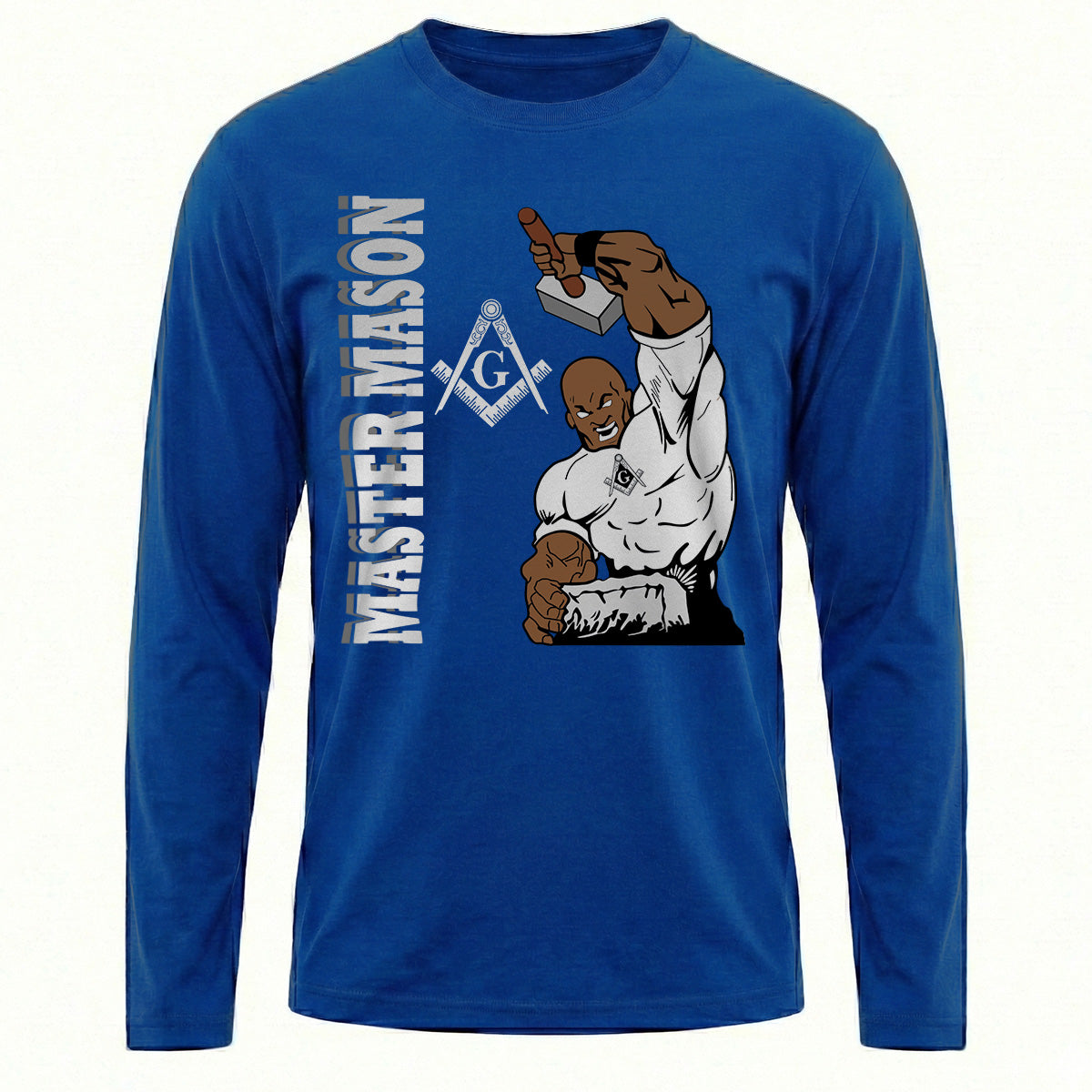 Master Mason With Hammer Long Sleeve