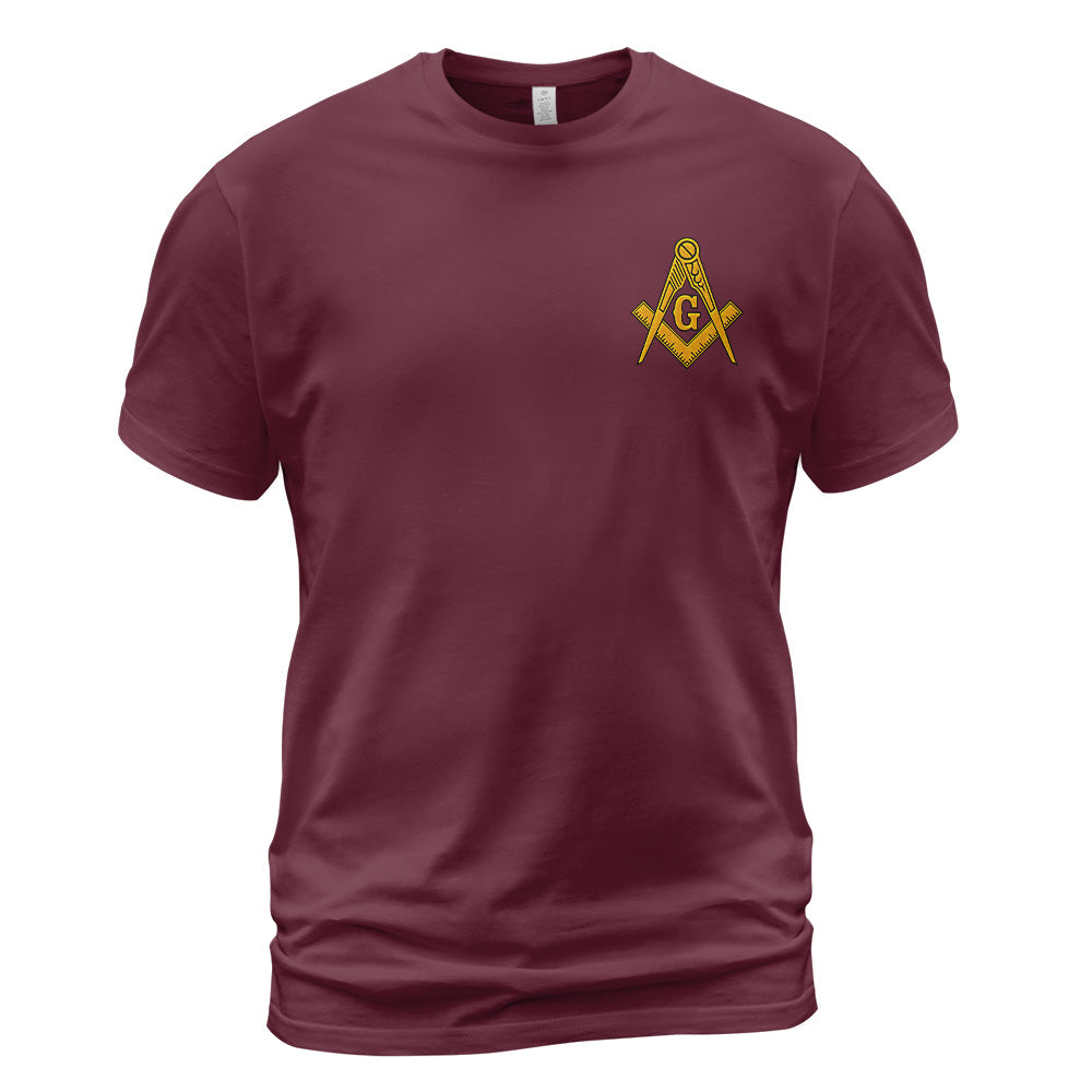 Masonic T-shirt -Embroidered