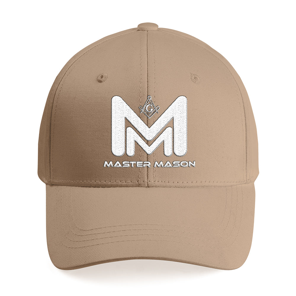 Master Mason Cap - Embroidered