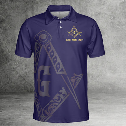 Custom Freemason Polo Shirt