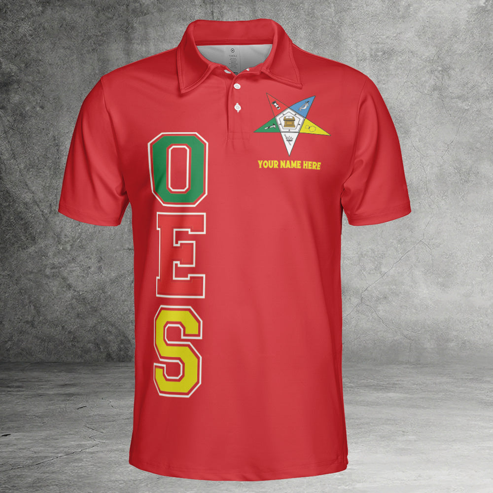 Custom Order of the Eastern Star OES Polo Shirt
