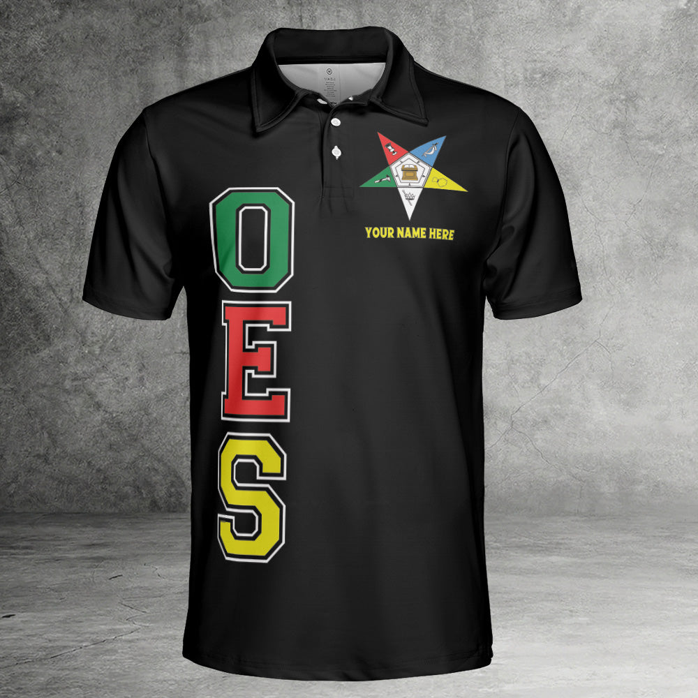 Custom Order of the Eastern Star OES Polo Shirt