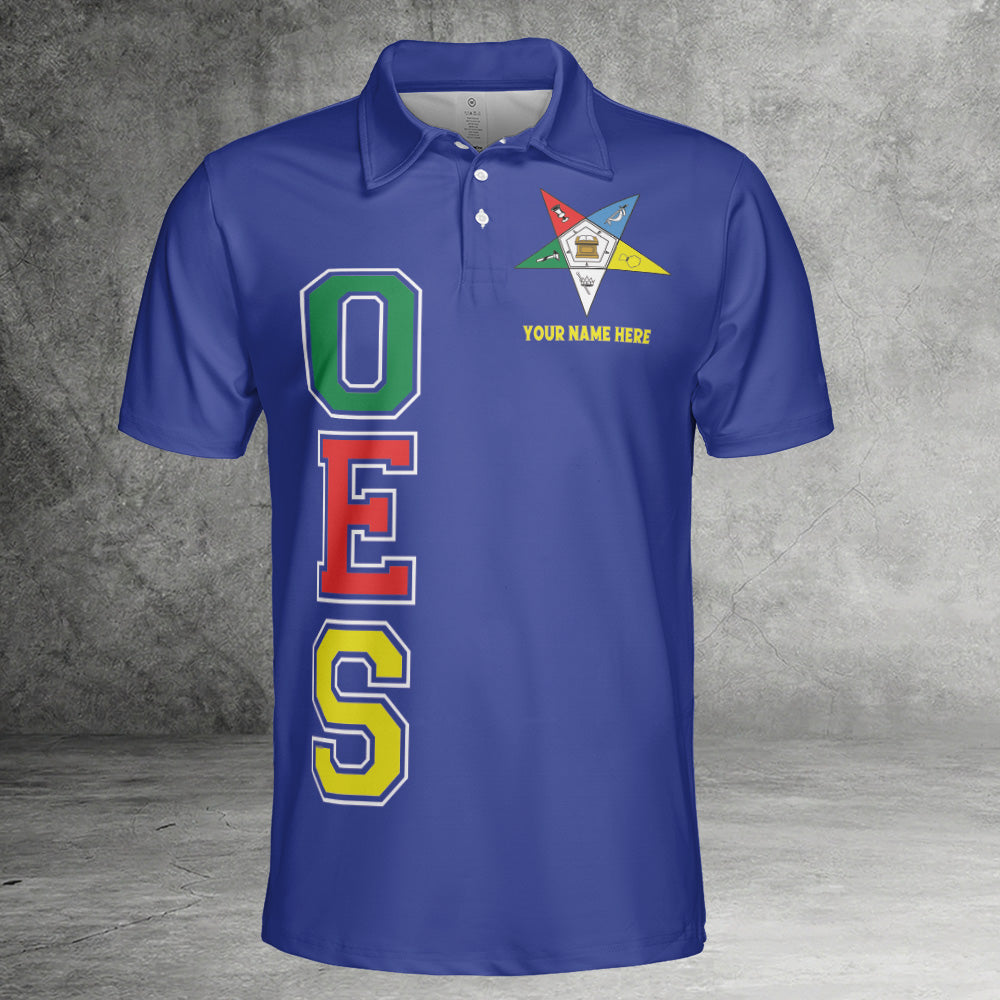Custom Order of the Eastern Star OES Polo Shirt