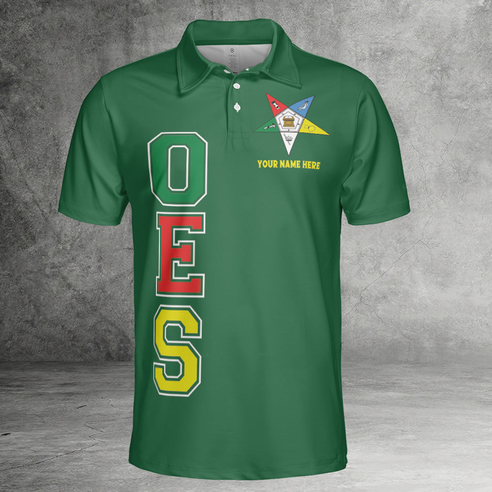Custom Order of the Eastern Star OES Polo Shirt