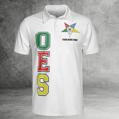 Custom Order of the Eastern Star OES Polo Shirt