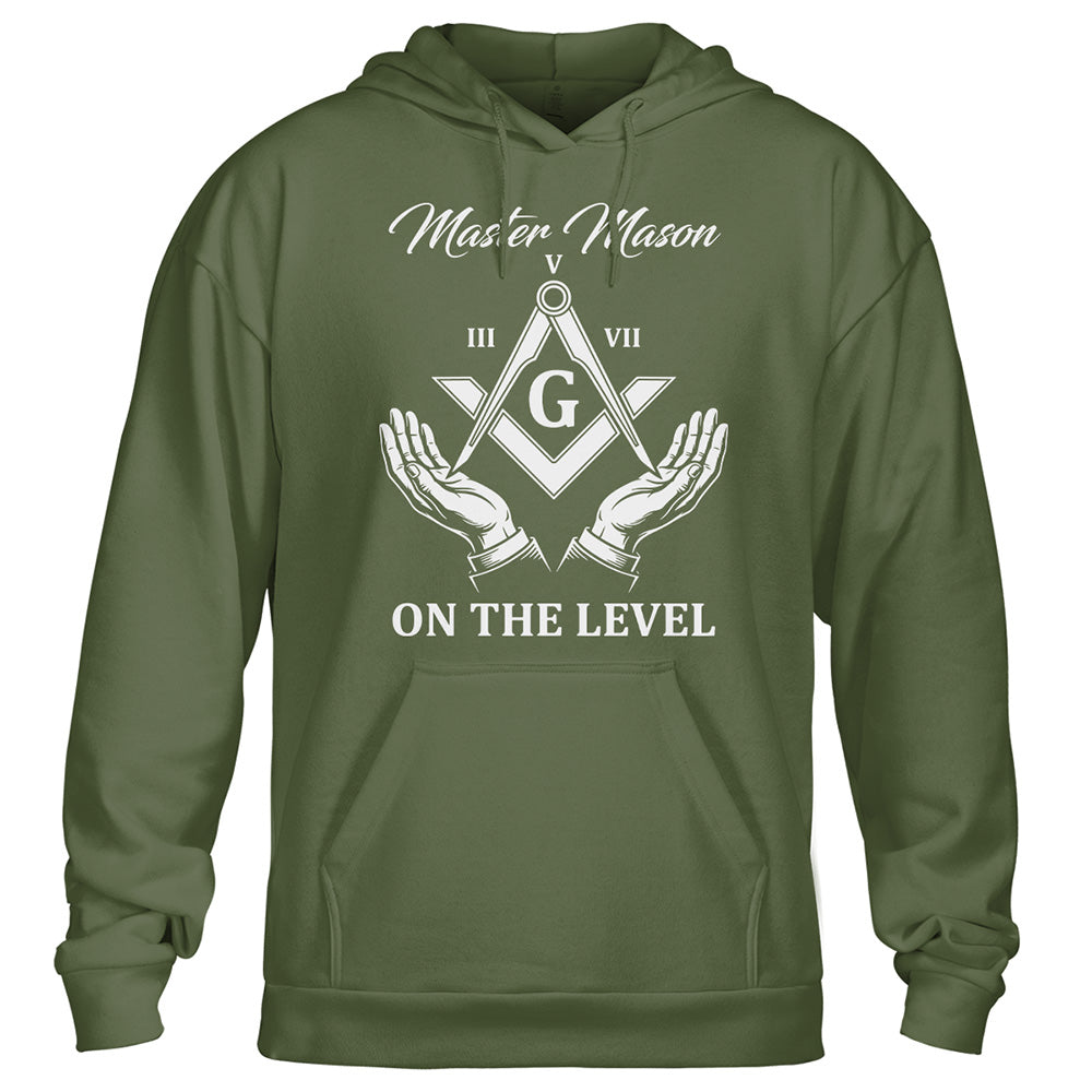 On The Level Master Mason Hoodie