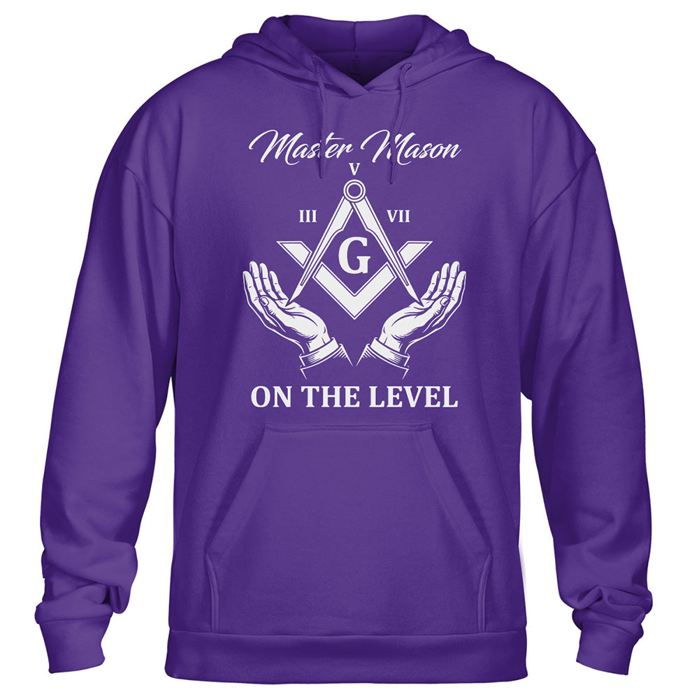 On The Level Master Mason Hoodie