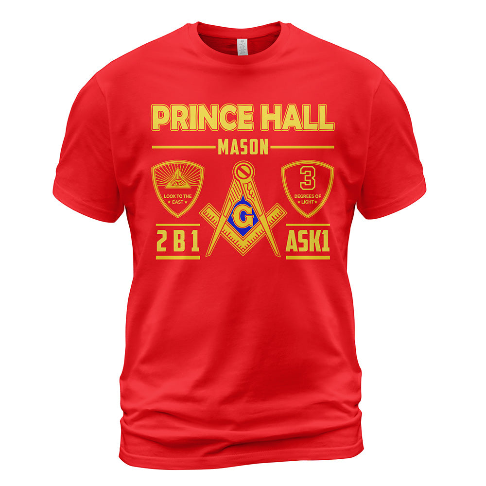 Prince Hall Mason 2B1ASK1 T-Shirt