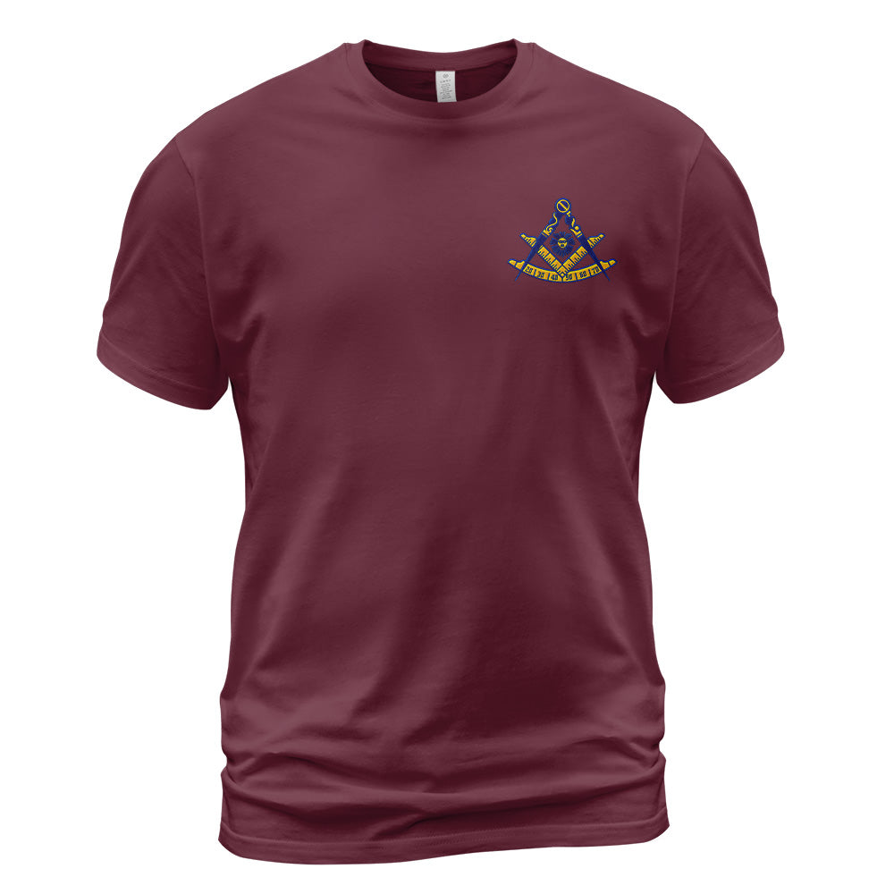 Past Master T-Shirt -Embroidered