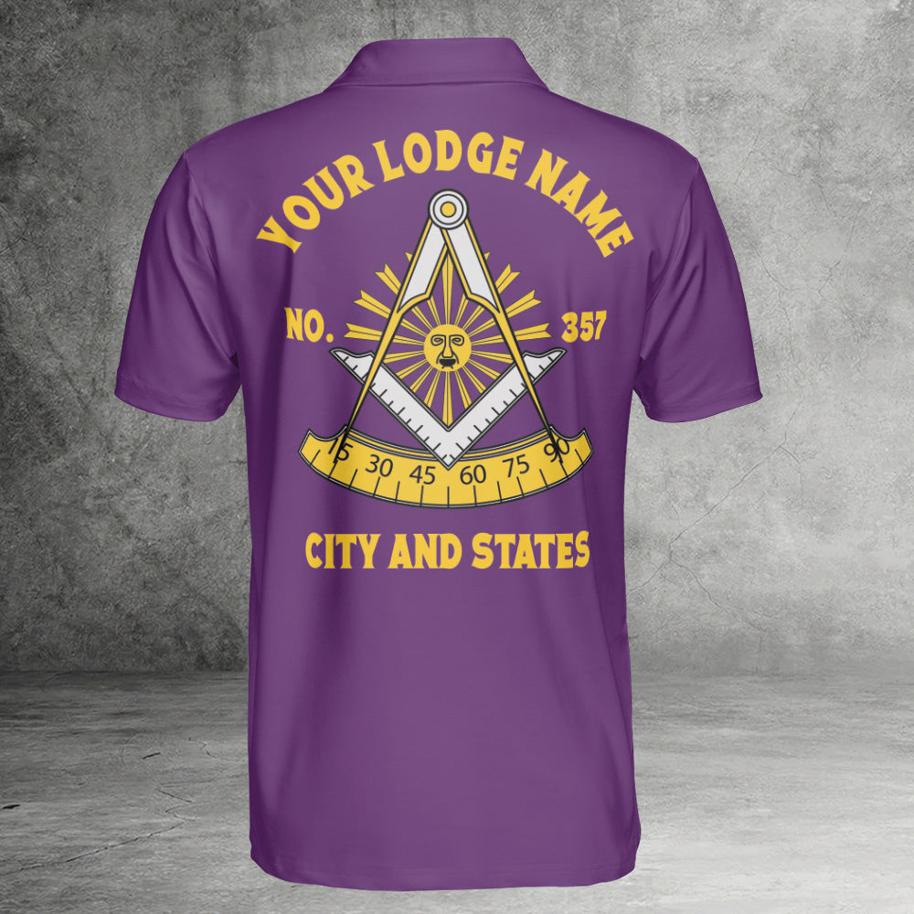 Custom Past Master Polo Shirt