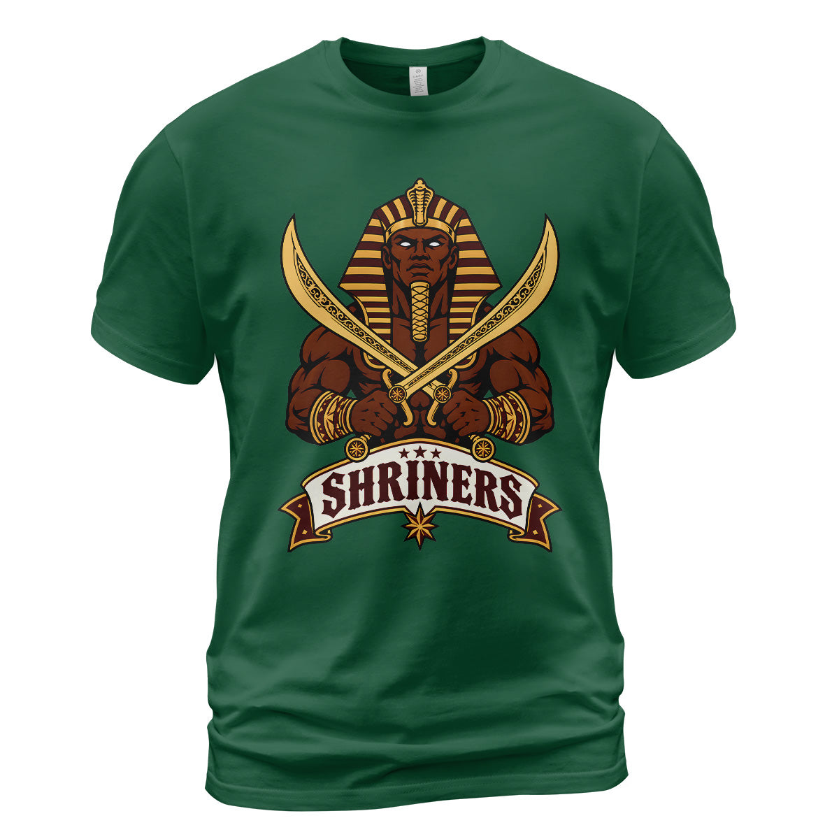 Shriners Brotherhood Ancient Warrior Emblem T-Shirt
