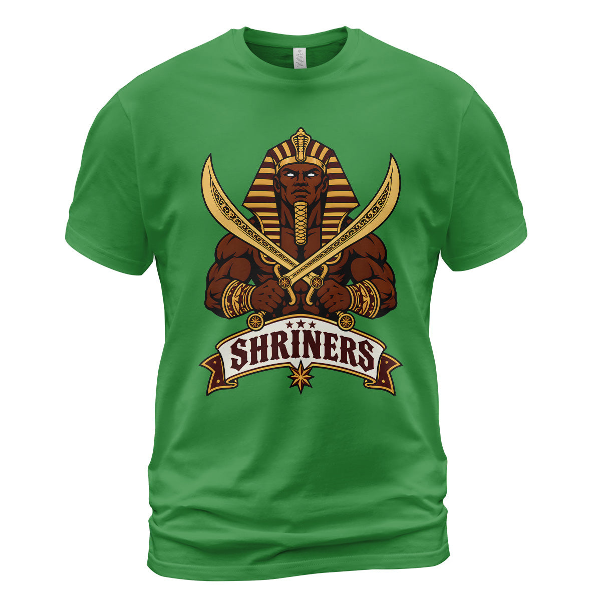 Shriners Brotherhood Ancient Warrior Emblem T-Shirt