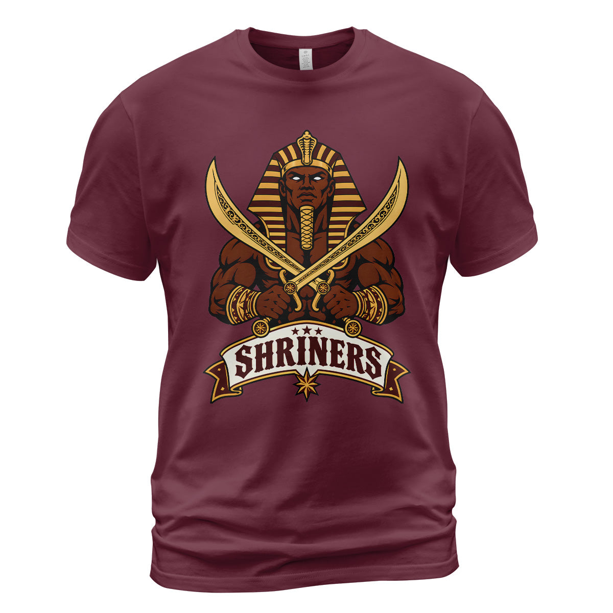 Shriners Brotherhood Ancient Warrior Emblem T-Shirt