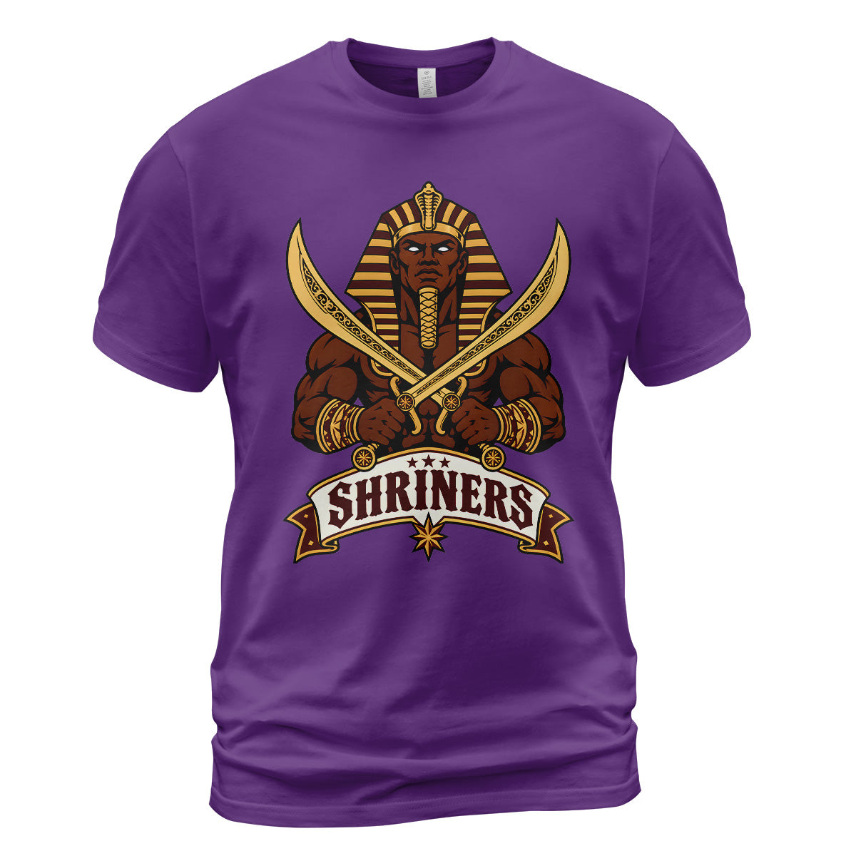 Shriners Brotherhood Ancient Warrior Emblem T-Shirt