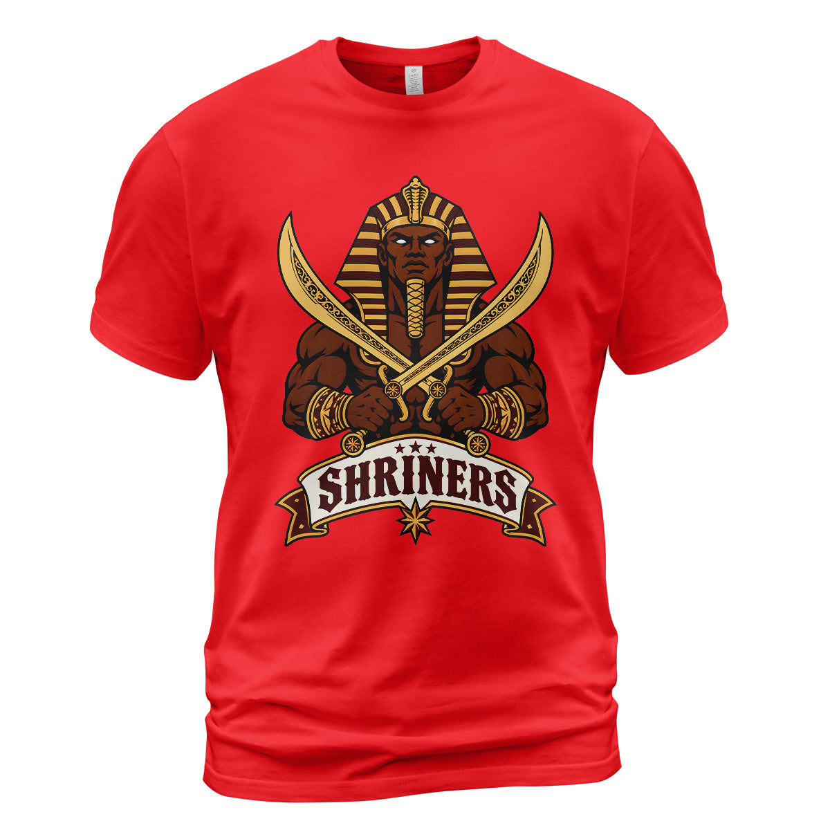 Shriners Brotherhood Ancient Warrior Emblem T-Shirt