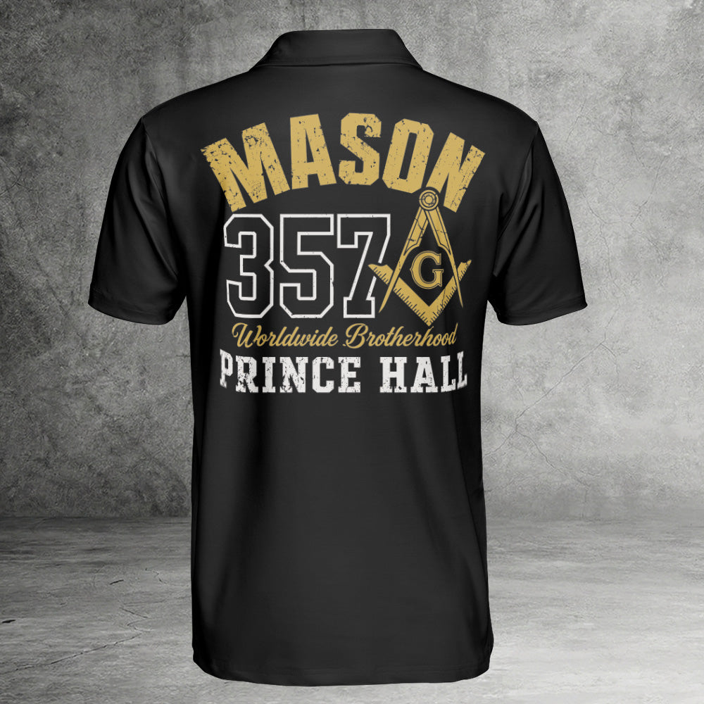 Custom Prince Hall Masonic Polo Shirt