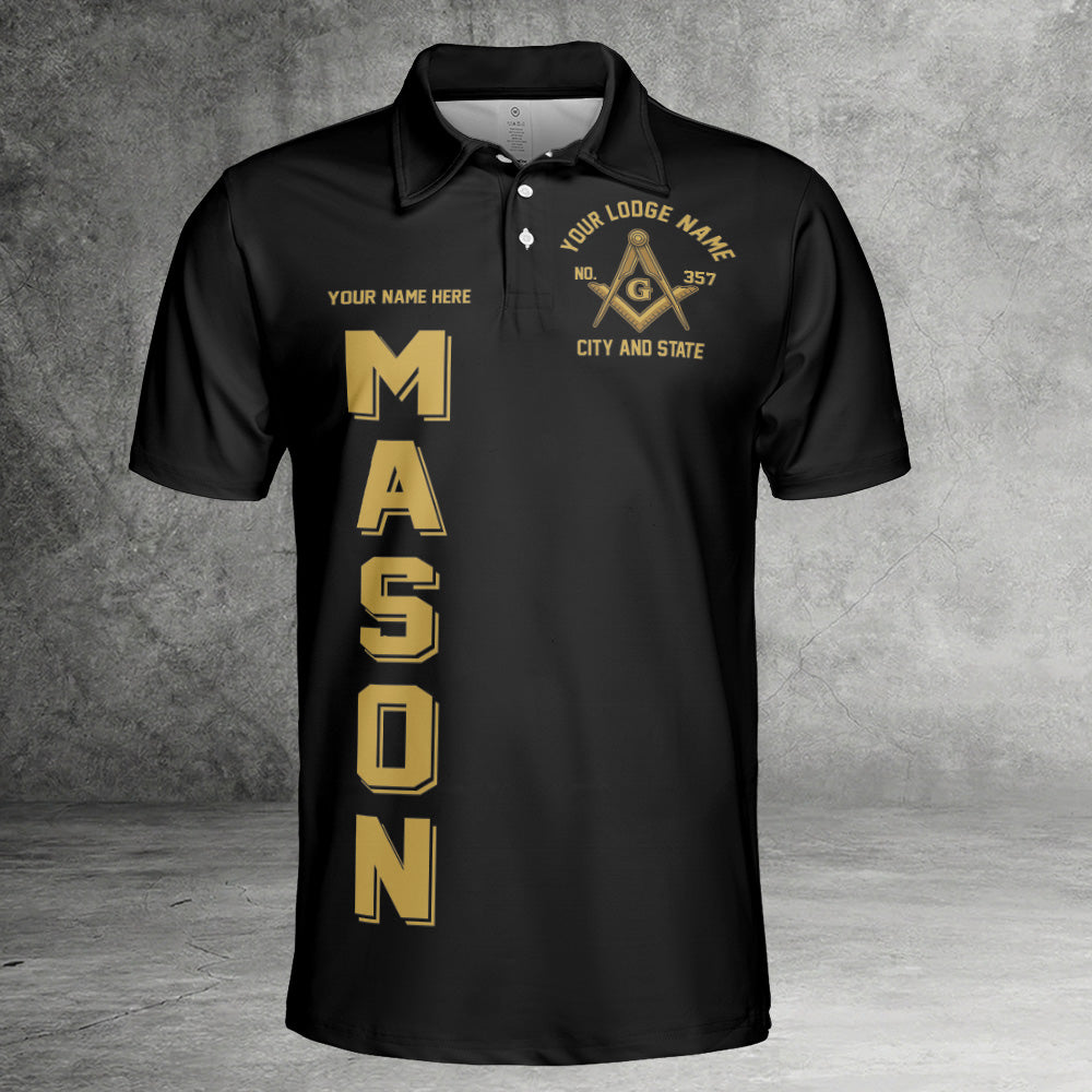 Custom Prince Hall Masonic Polo Shirt