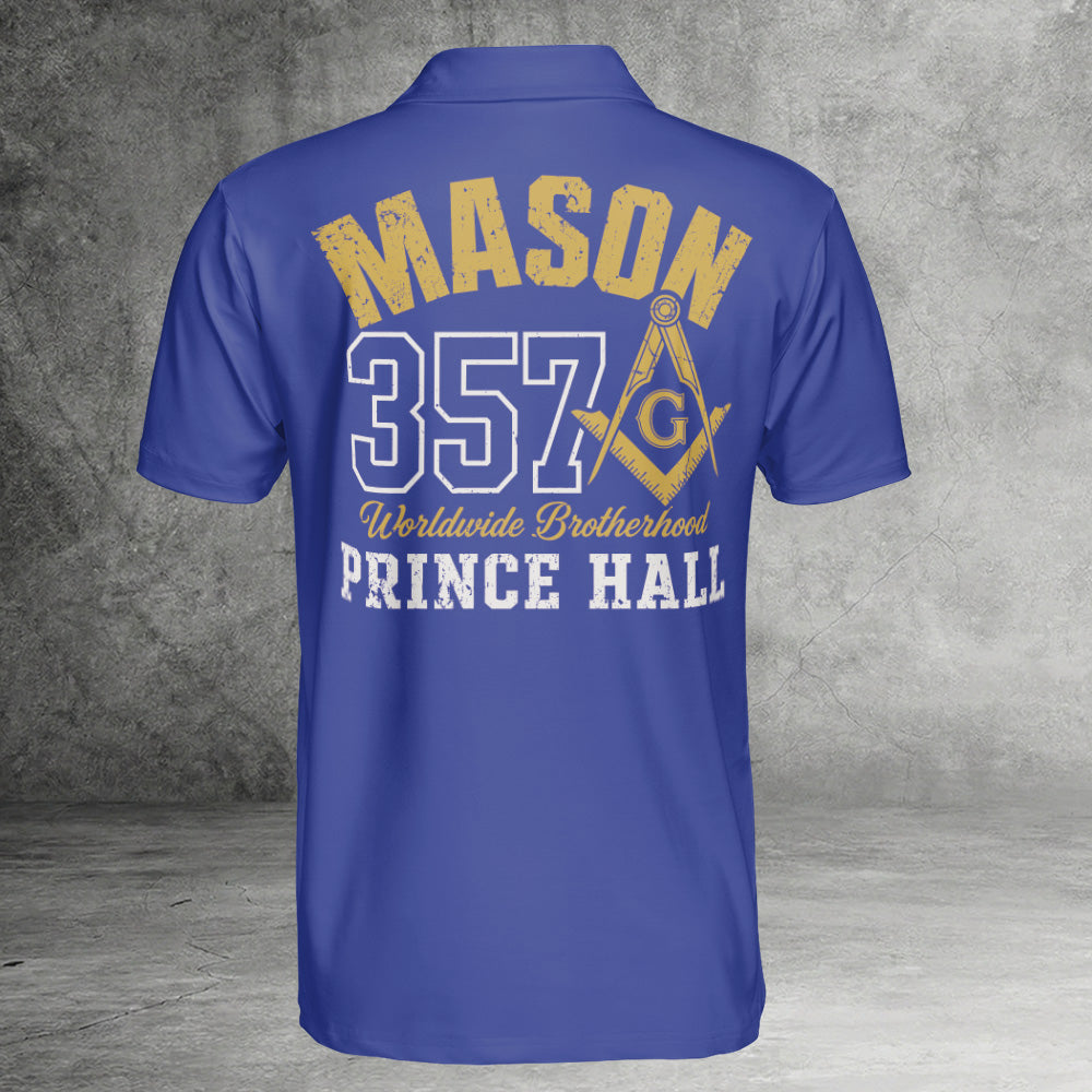 Custom Prince Hall Masonic Polo Shirt
