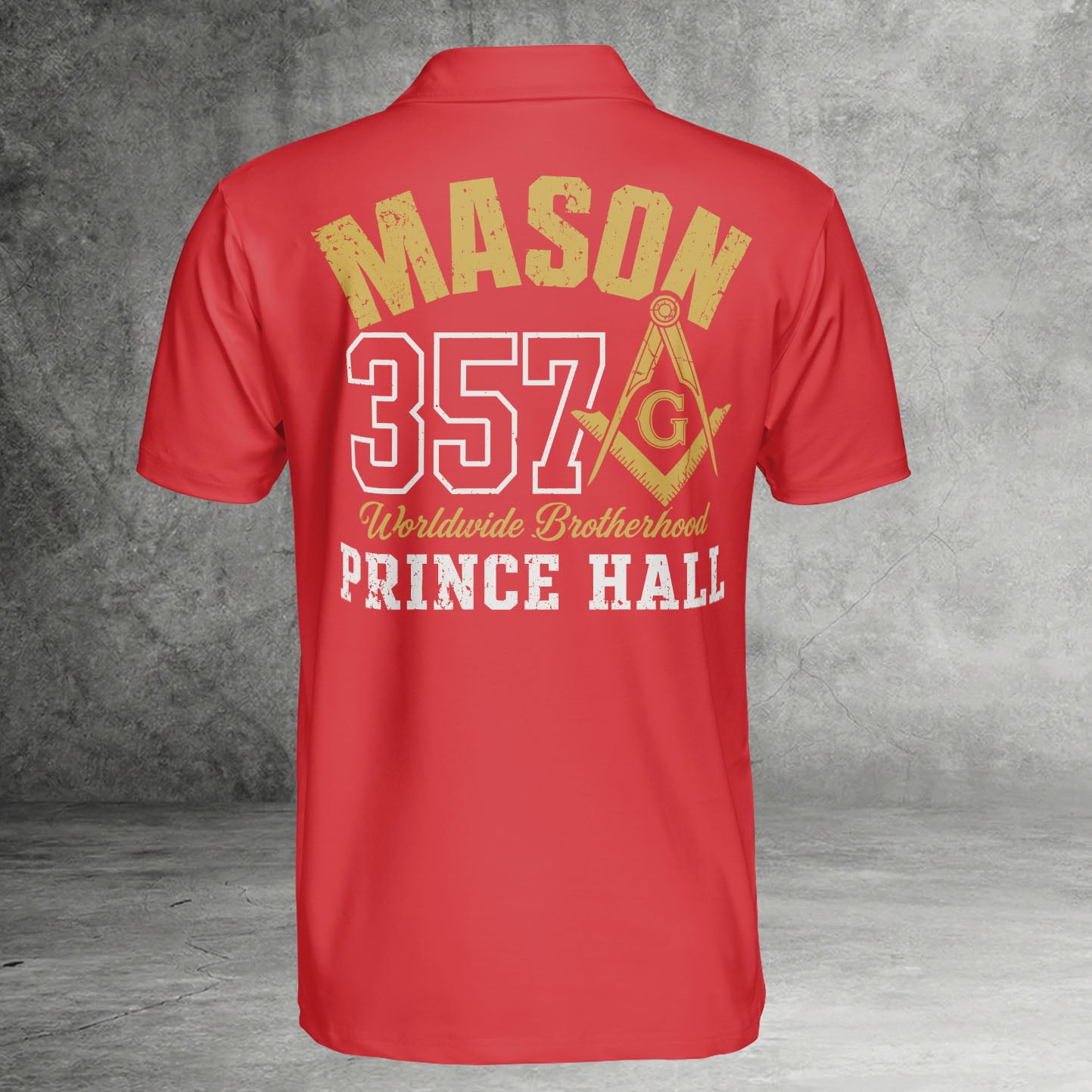 Custom Prince Hall Masonic Polo Shirt