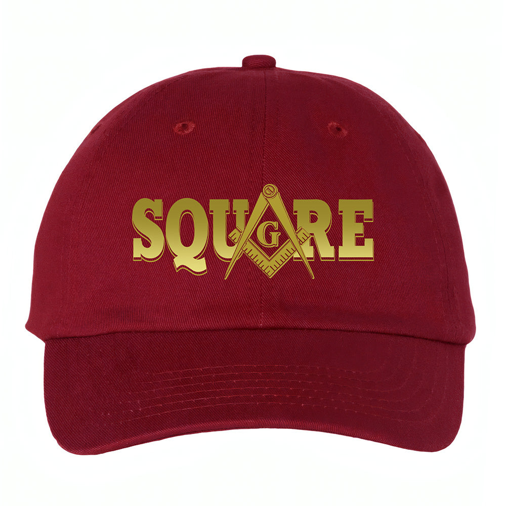 SQUARE Hat - Printed