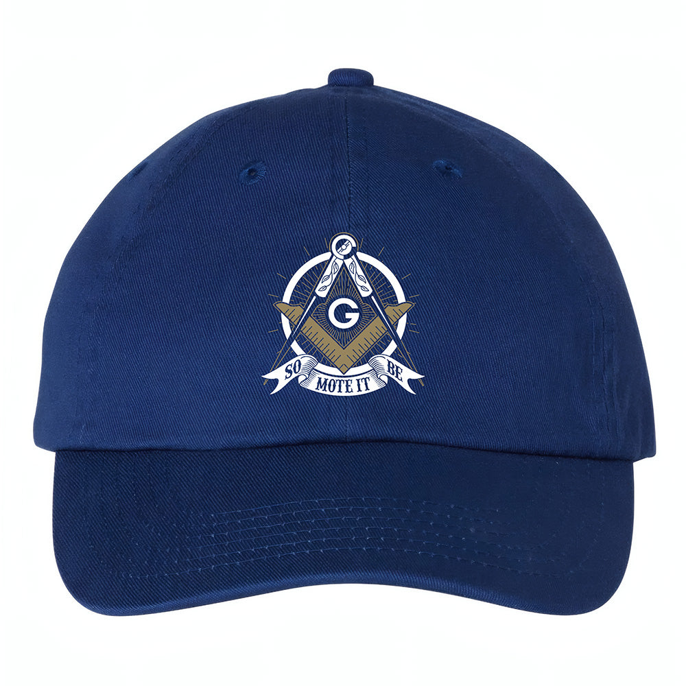 So Mote It Be Hat - Printed