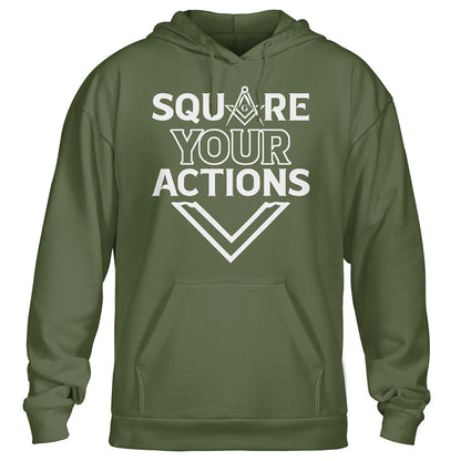 Square Your Actions Hoodie