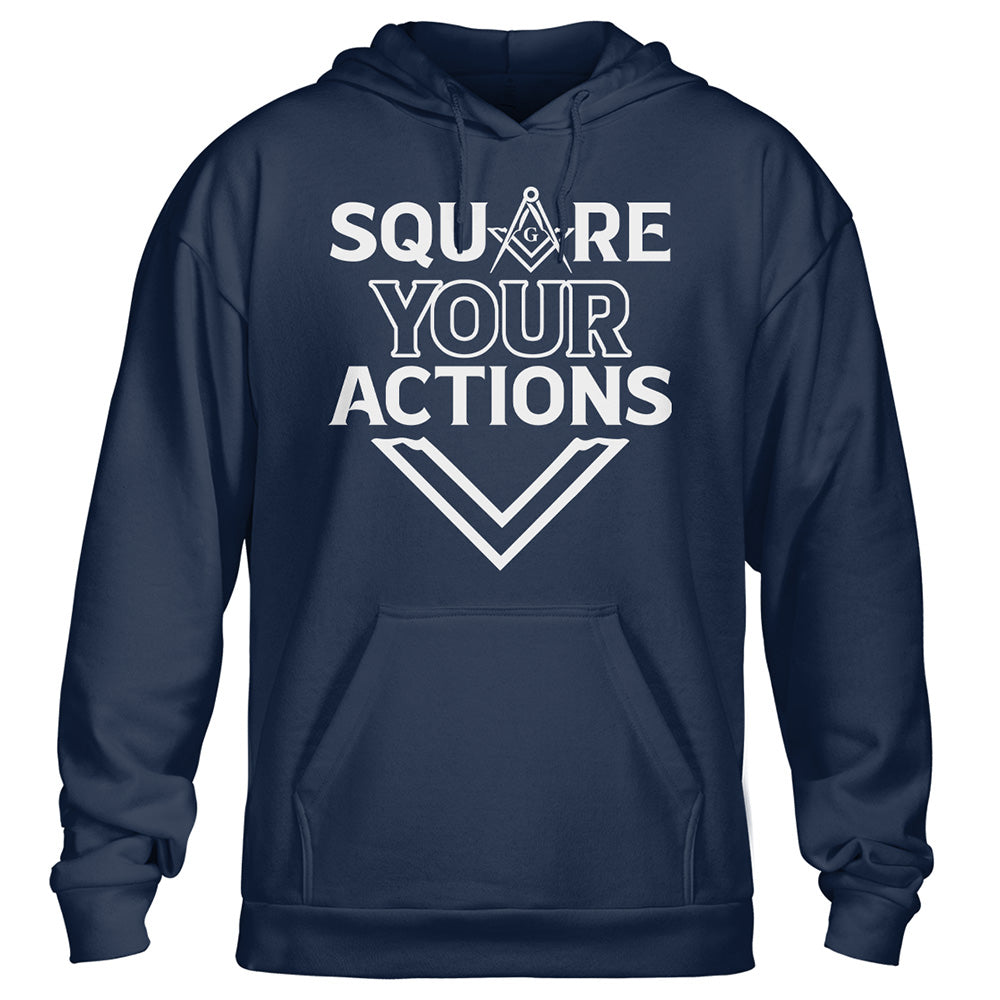 Square Your Actions Hoodie
