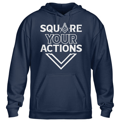 Square Your Actions Hoodie