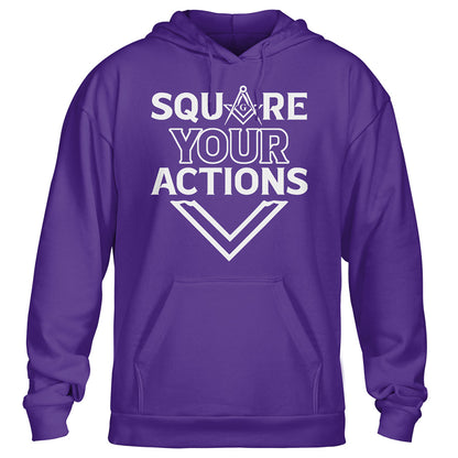 Square Your Actions Hoodie