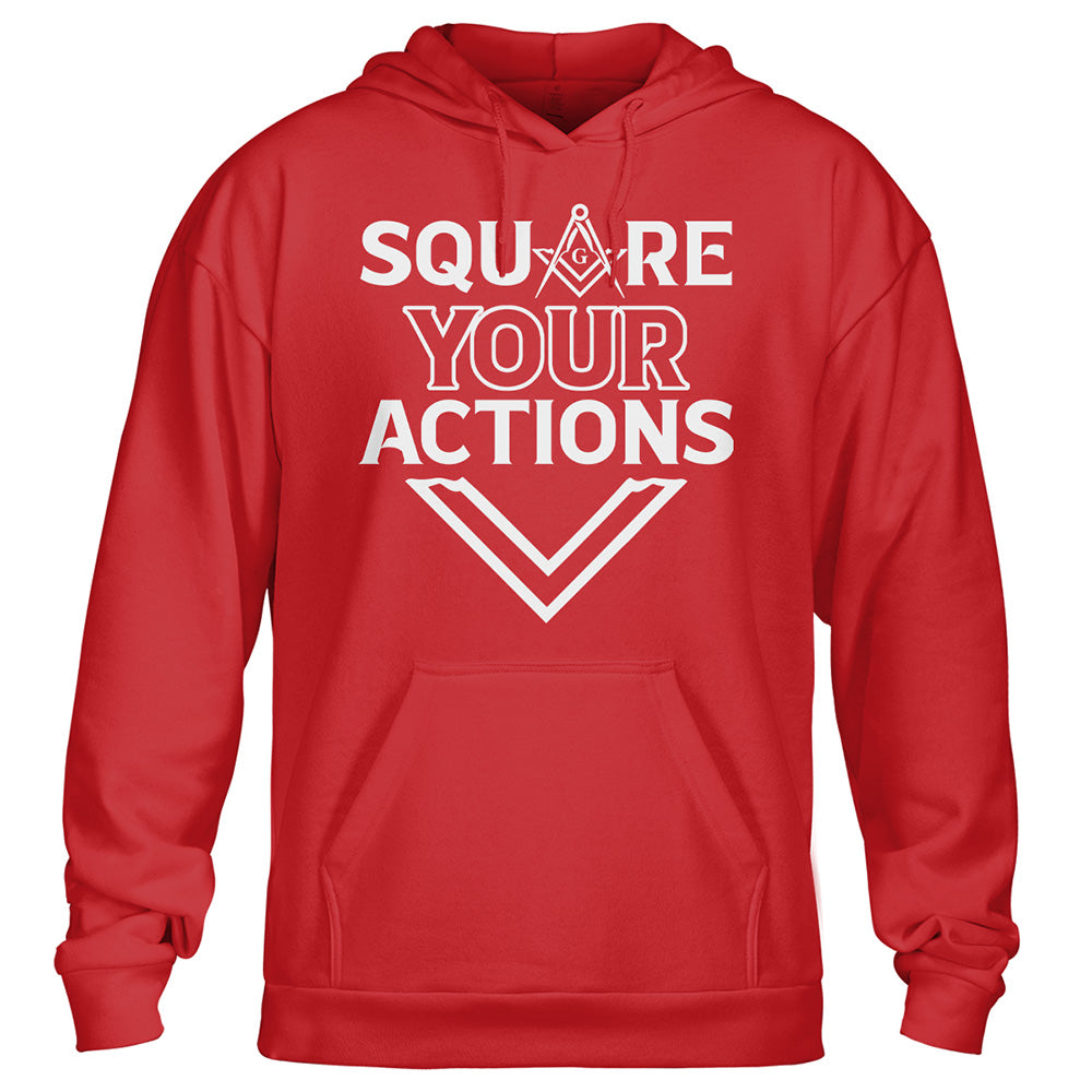 Square Your Actions Hoodie