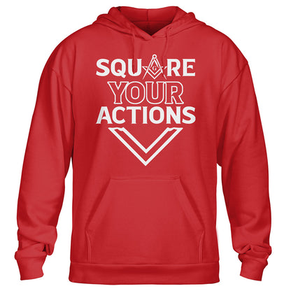 Square Your Actions Hoodie