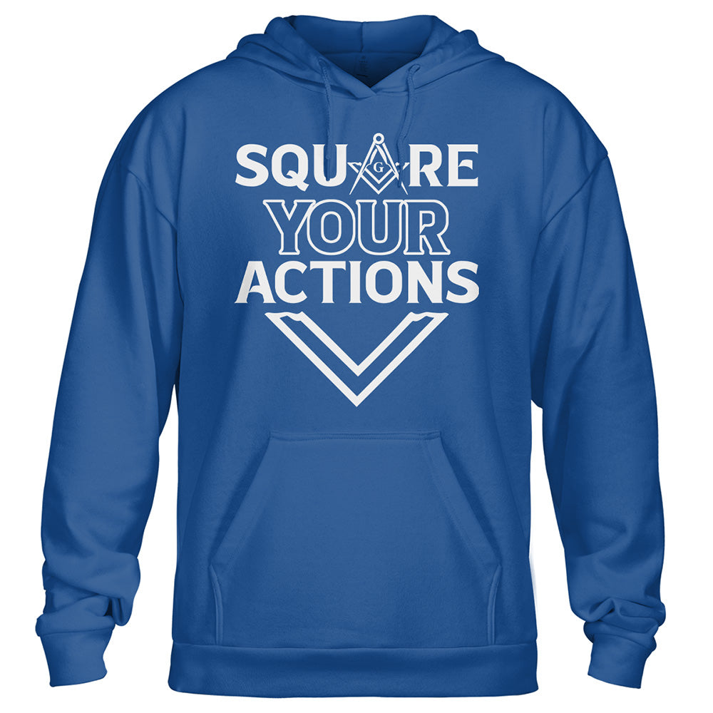 Square Your Actions Hoodie