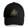 Square And Compass Masonic Cap - Embroidered
