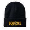 Square Beanie - Embroidered