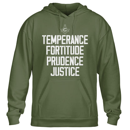 The Four Cardinal Virtues Hoodie
